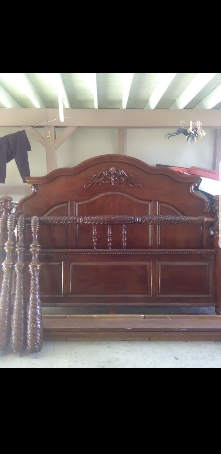 Cal king bed frame