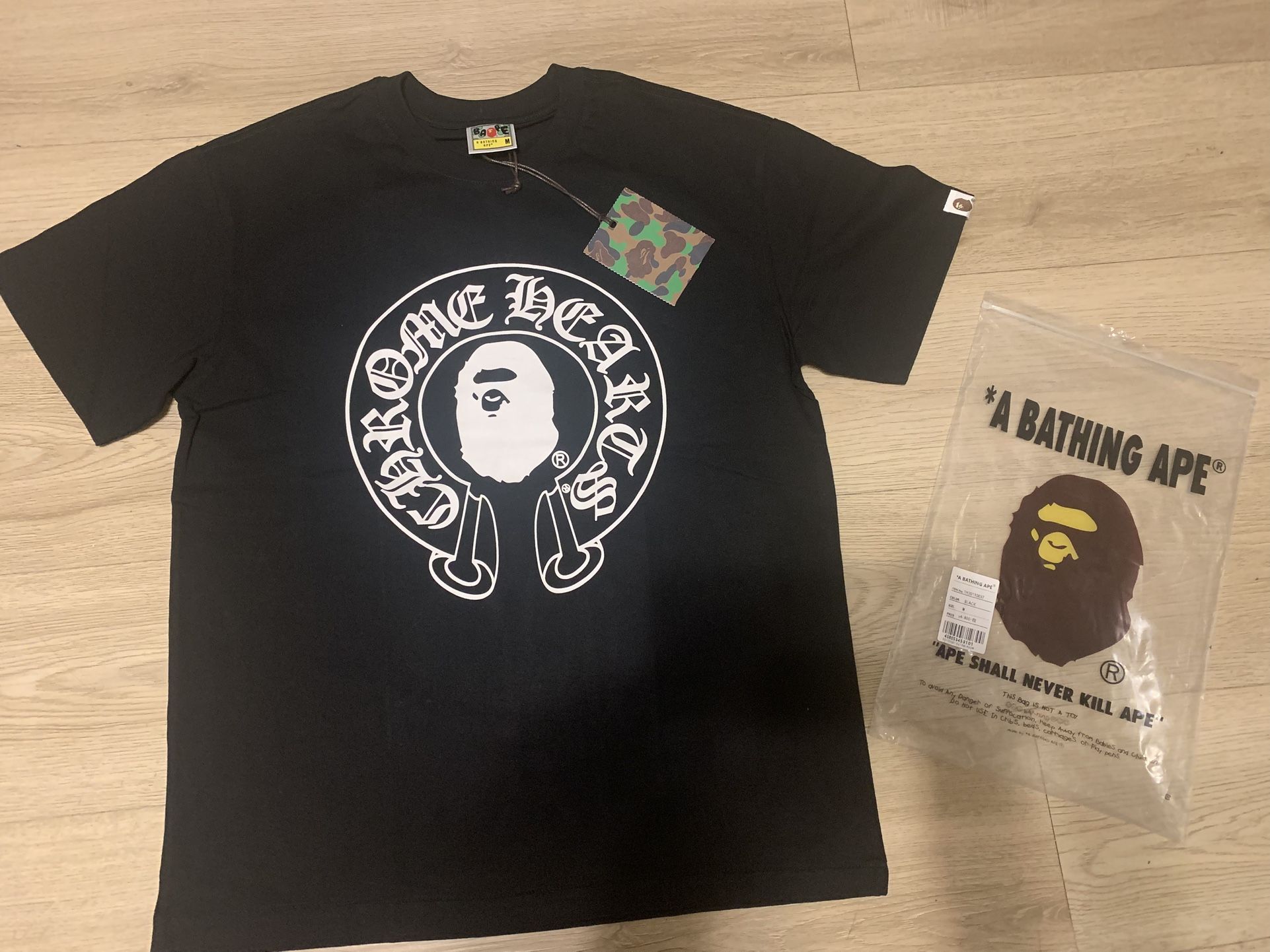 Black Bape Shirt Medium* Negotiable