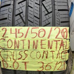 245/50/20 Continental Crosscontac