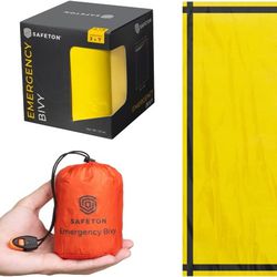 Emergency Bivy Sack With Bag and Whistle 
