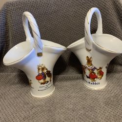 2 Peter Rabbit Baskets 