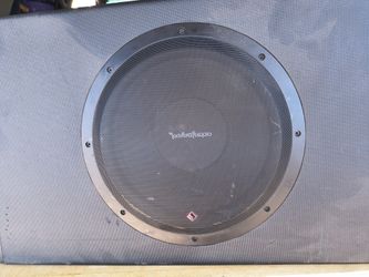 12 In Rockford Fosgate Subwoofer With Built-in Amp 15 Mini Vehicles Including Single Cabs Trucks