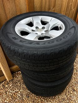 Dodge Ram rims and tire