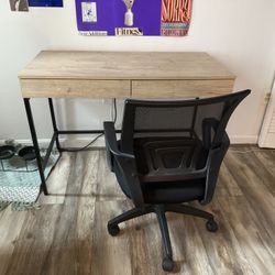 Office Desk And Chair