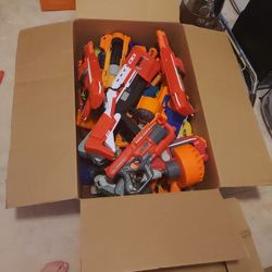 Large Toy Gun Lot