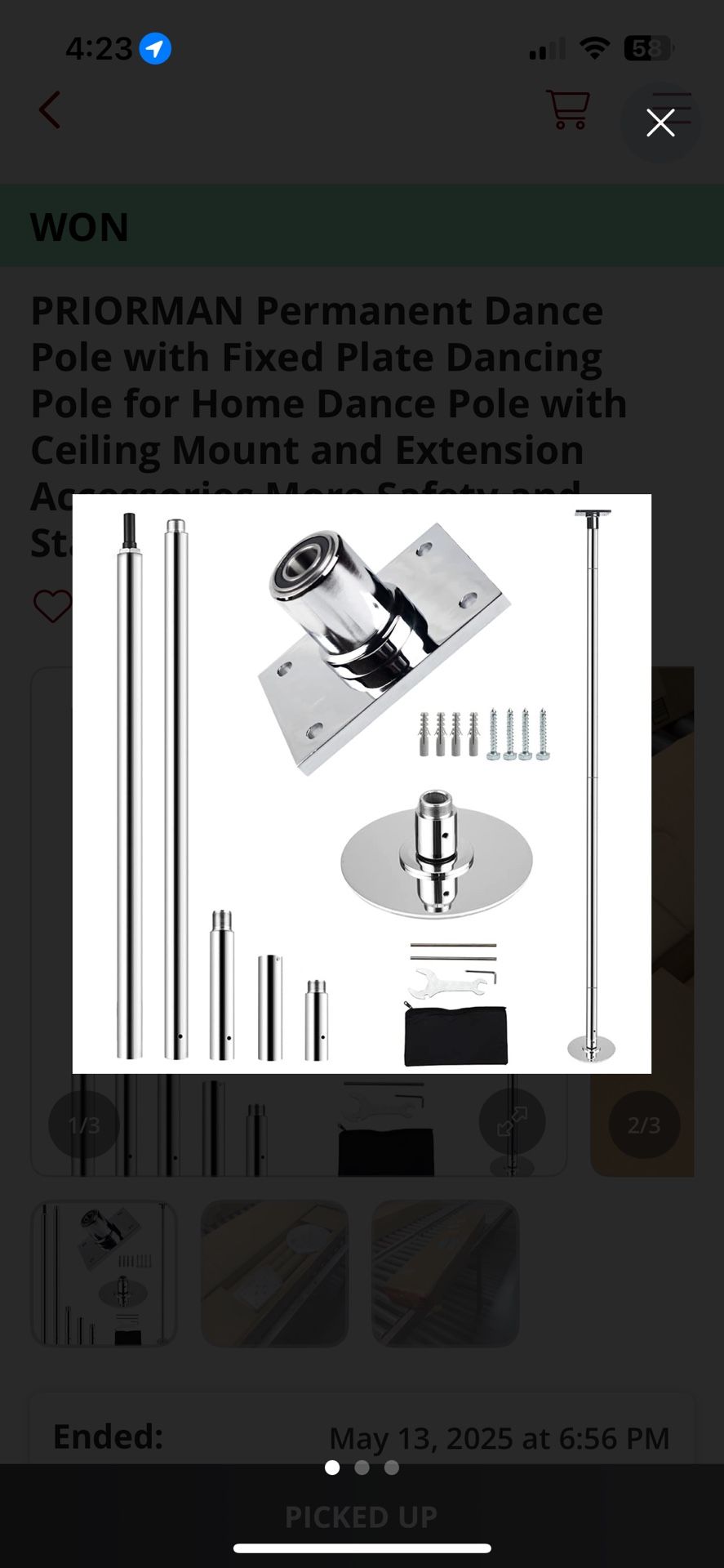 Priorman Home Dance Pole