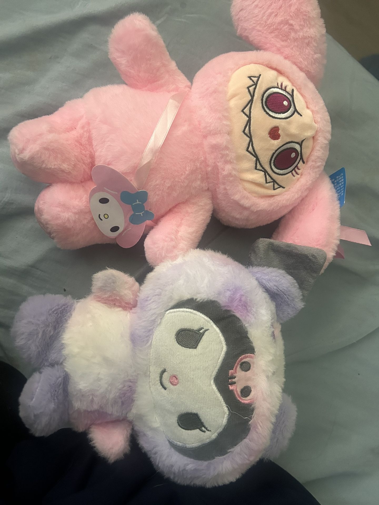 LABUBU MY MELODY AND KUROMI PLUSHIE