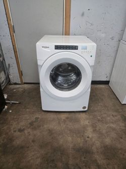 Whirlpool large capacity front load washer