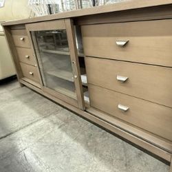 Wood Belmont Media Console stand