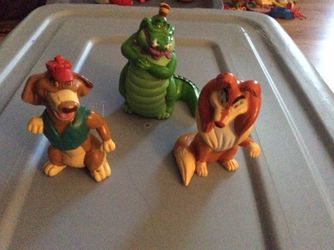 Vintage happy meal toys All dogs go to heaven
