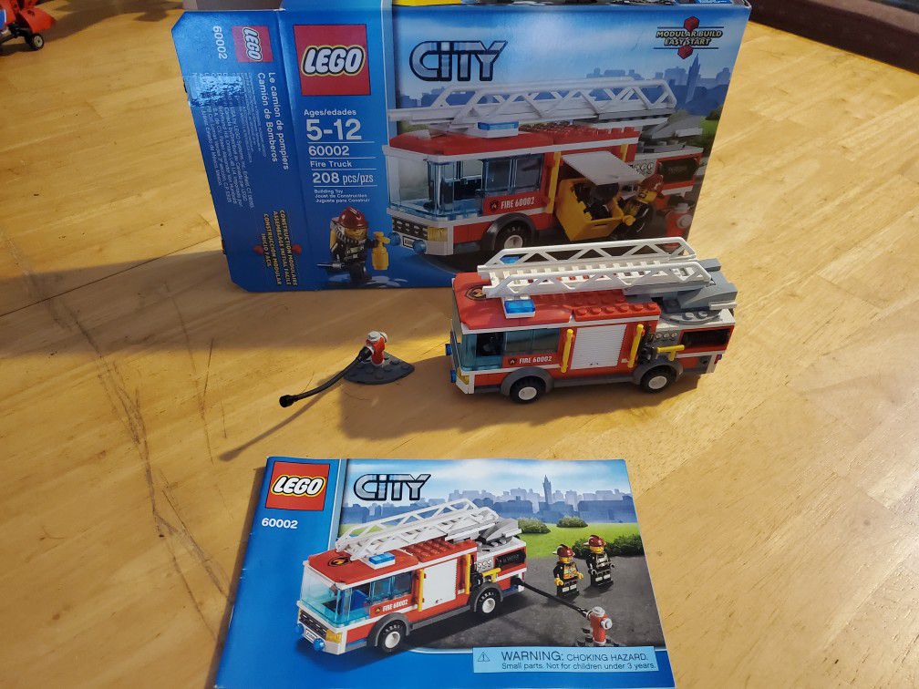 Lego 60002 Fire Truck City for Sale in - OfferUp