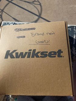 Kwickset large misle impact new batteries included
