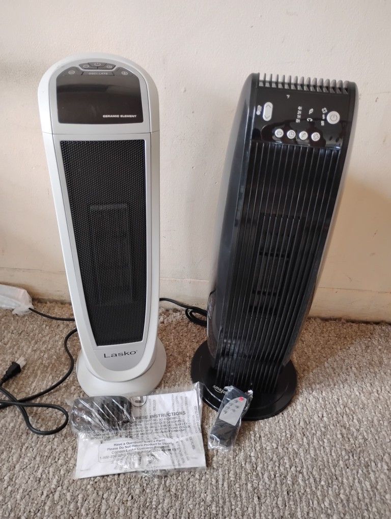 New Tower Heater With Remote Control - Each For $60
