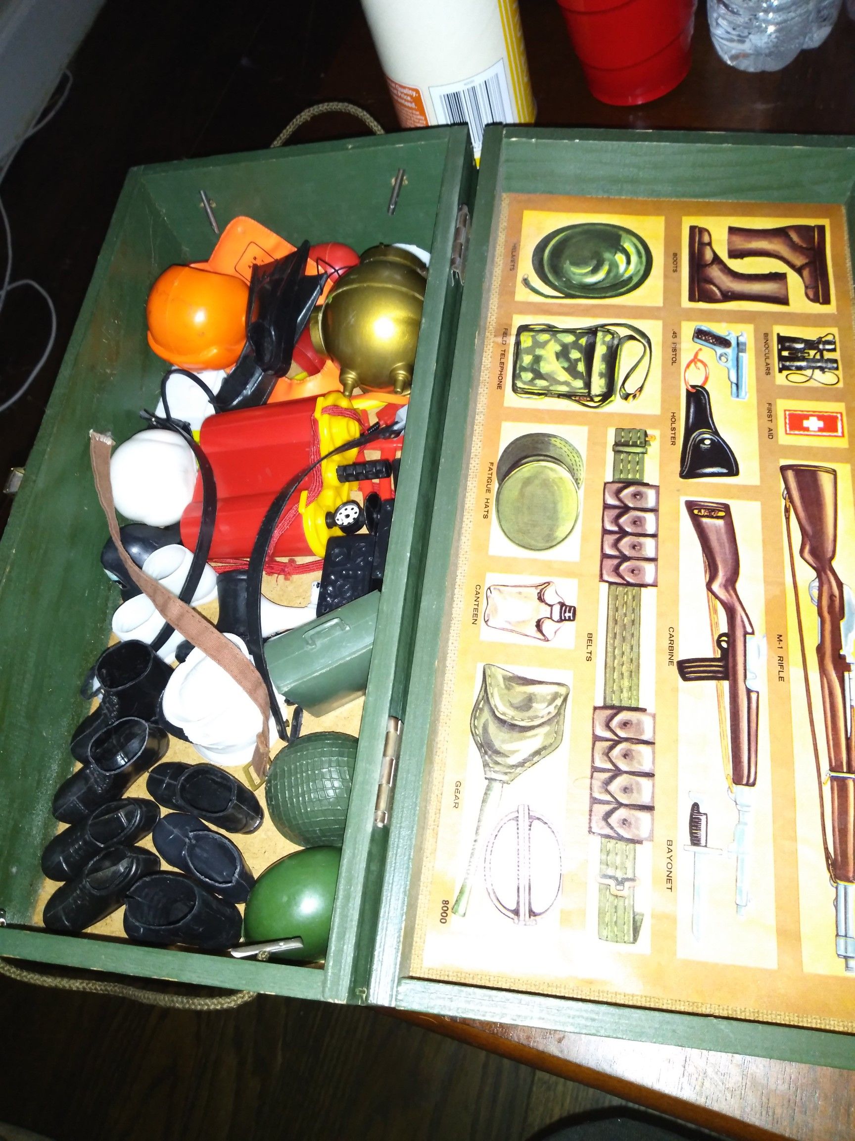 GI Joe along with accessories I'm building hub