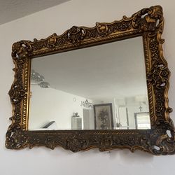 Antique Gold Mirror 