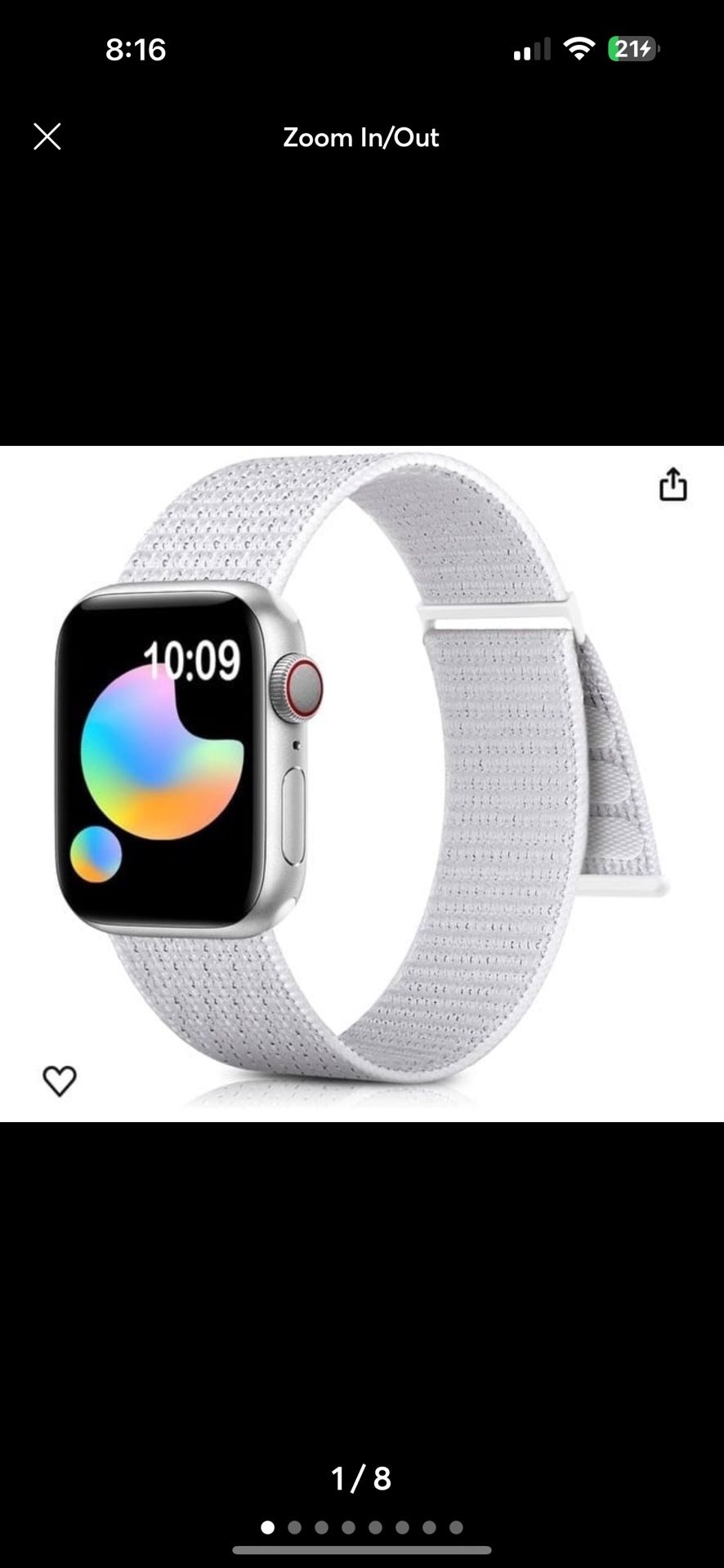 Nylon Sport Loop Bands for Apple Watch Band