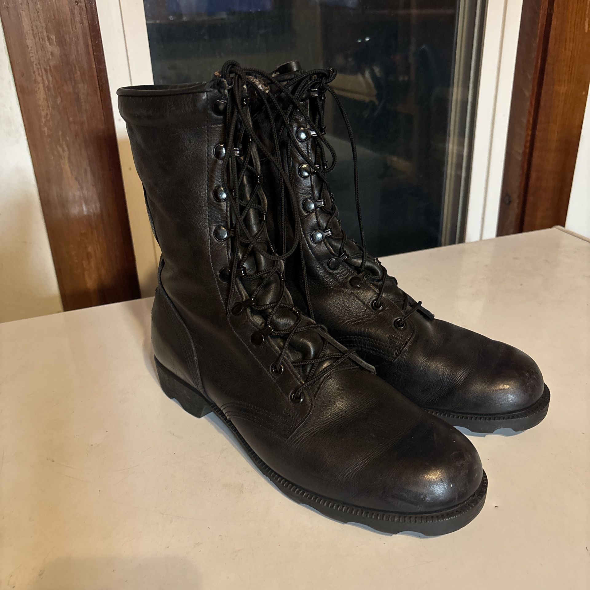 Men's Vintage McRae 10" All-Leather Combat Panama Boots - $196 New