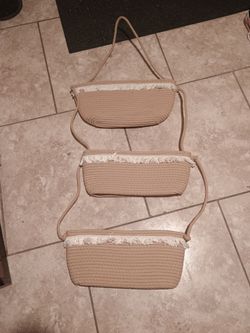 New Three tier hanging baskets