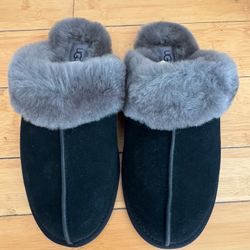 New Black Ugg Scuffette II Slipper (Women) Size 8