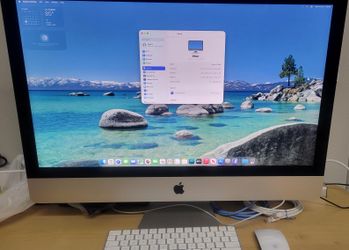 IMac 2020 27" 5K Screen 3.6Gz Core i9 1TB HD 64Gb Ram Mac Wireless Keyboard & Mouse