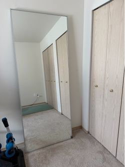 30” W × 76” H mirror