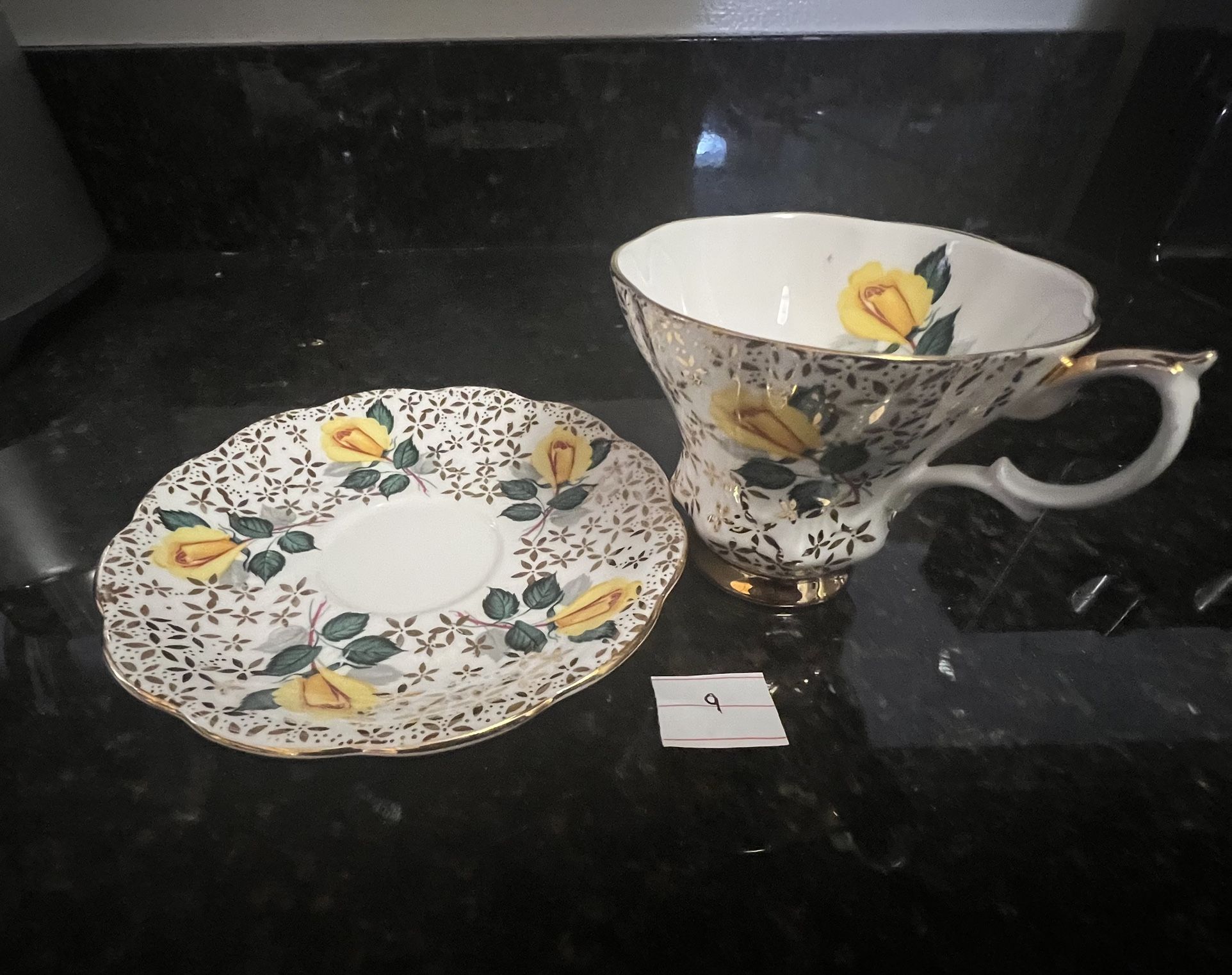 Beautiful Tea Cup and Saucer