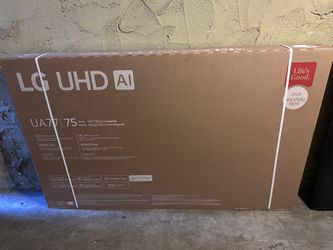 Lg Tv Brand New 75 Inch