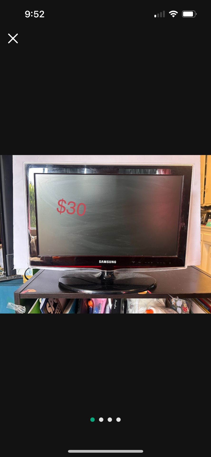 Samsung 16x9 TV.