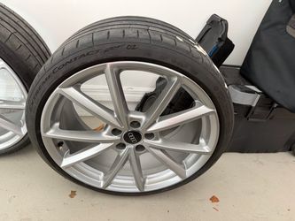 Audi OEM 20” rims and tires