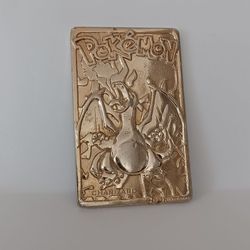 23 karat gold plated pokemon card *Charizard*