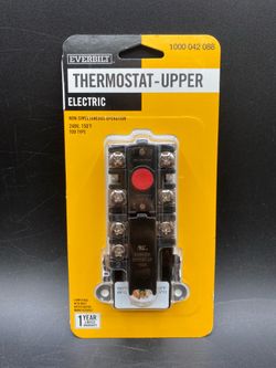 Water Heater Thermostat Upper Element Everbilt 1000 042 088