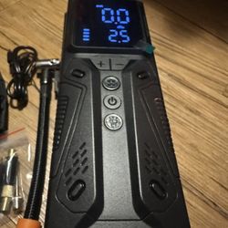 E-bike Must Have Rechargeable Portable Tire Inflatables Pump Compresor New