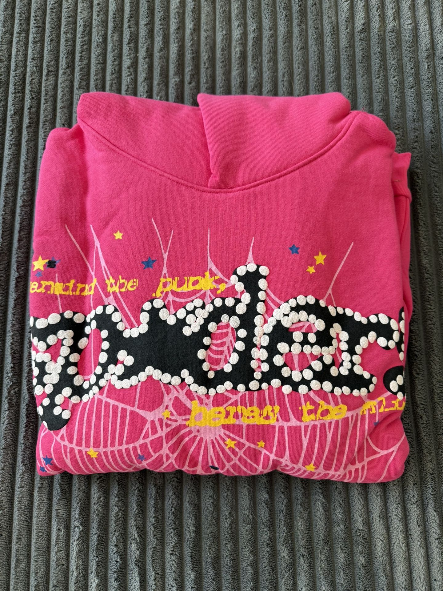 Pink Spider Hoddie