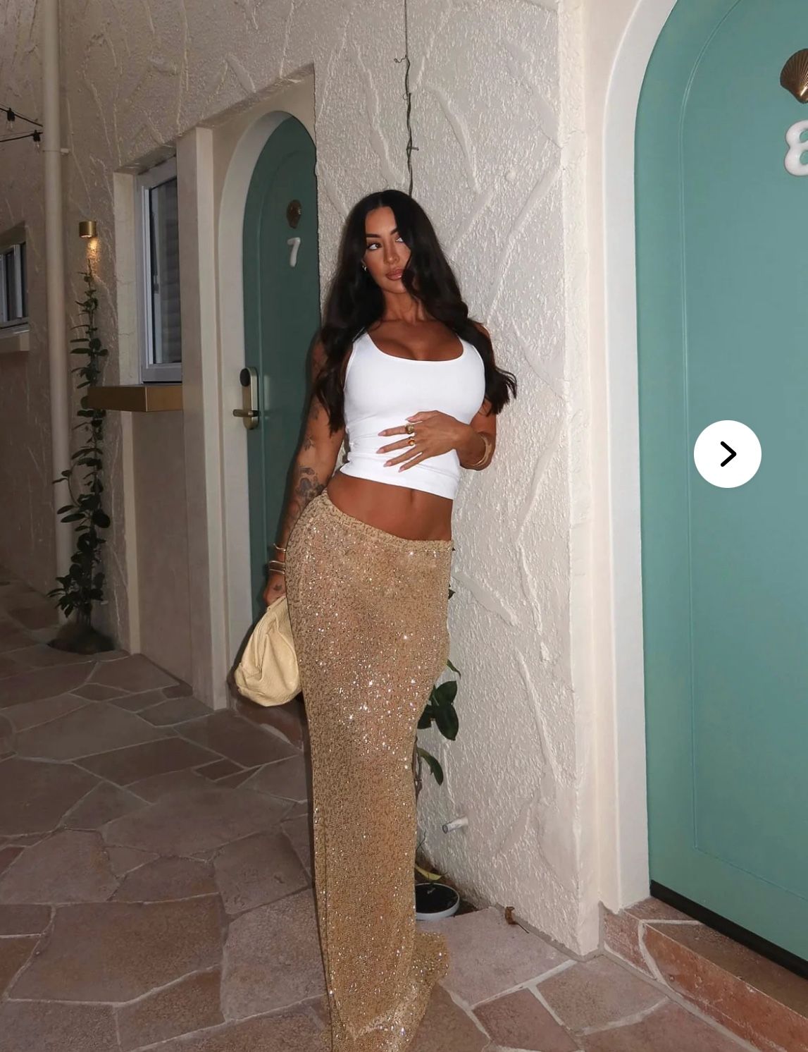 Fashionnova Sequin Skirt