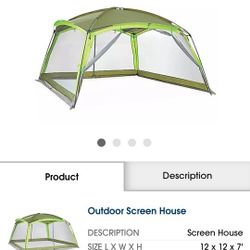 Outdoor Screen House 