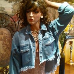 Denim Jacket. Size M.