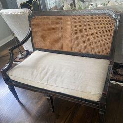 Milling Road For Baker Cane Back Settee Bench