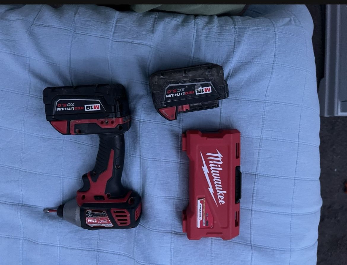 Milwaukee 1/4" Hex Impact
