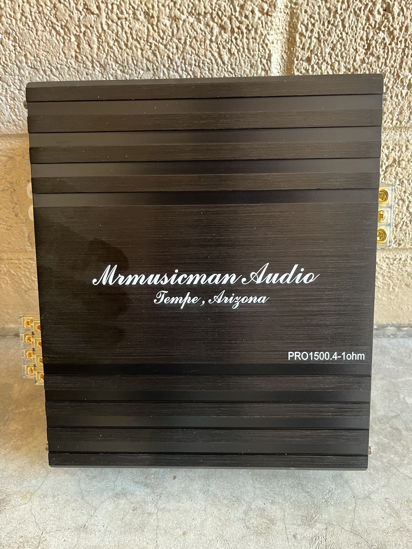 Mrmusicman Audio PRO1500RMS watts 4 Channel 1ohm Amp - $199