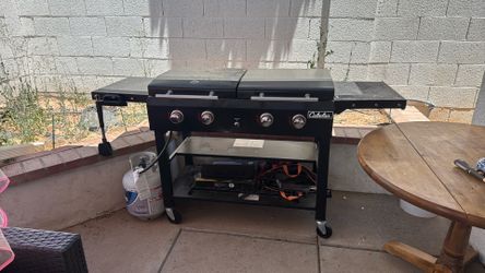 Cabelas grill and griddle combo