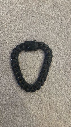 iced out cuben link bracelet