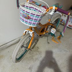 Schwinn 18” bike for girls 