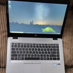 Touchscreen HP Notebook 840 G4 Windows Intel Core i7-7600u 2.8 GHz 16 GB RAM 256 GB SSD  High-grade Business PC 