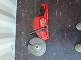Milwaukee concrete saw