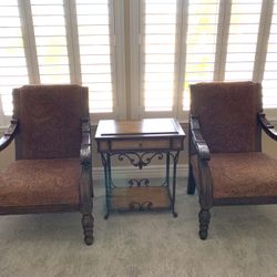 Chairs And End Table