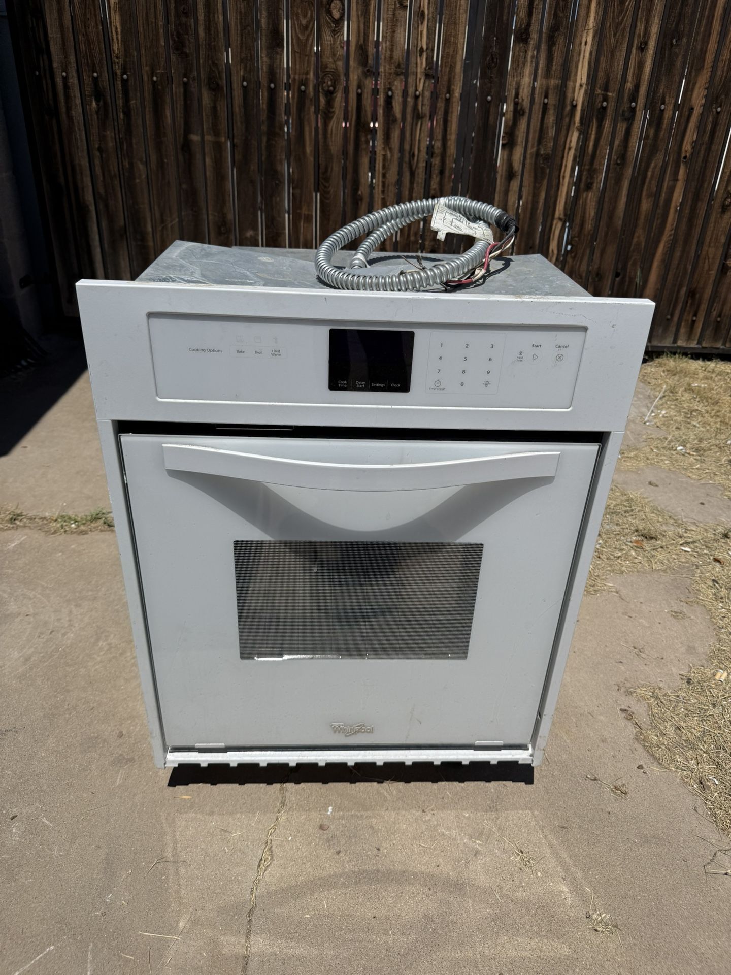 Whirlpool oven