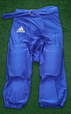 Brand New Adidas Climalite Integrated Pads Football Pants Royal Blue Football Pants 7 Pads Men Size Medium