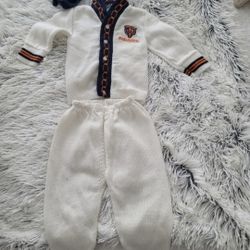 New Born Baby "BEARS" football Knit Set