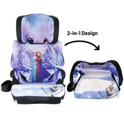 KidsEmbrace Marvel Iron Man Spider Man Frozen 2 in 1 Forward-Facing Booster Car Seat 
