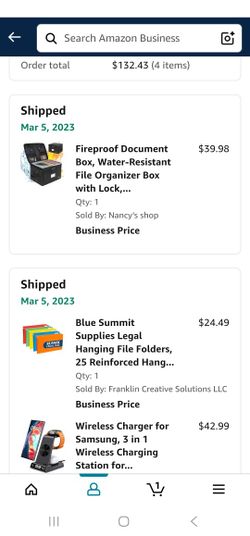 Document Filing Box